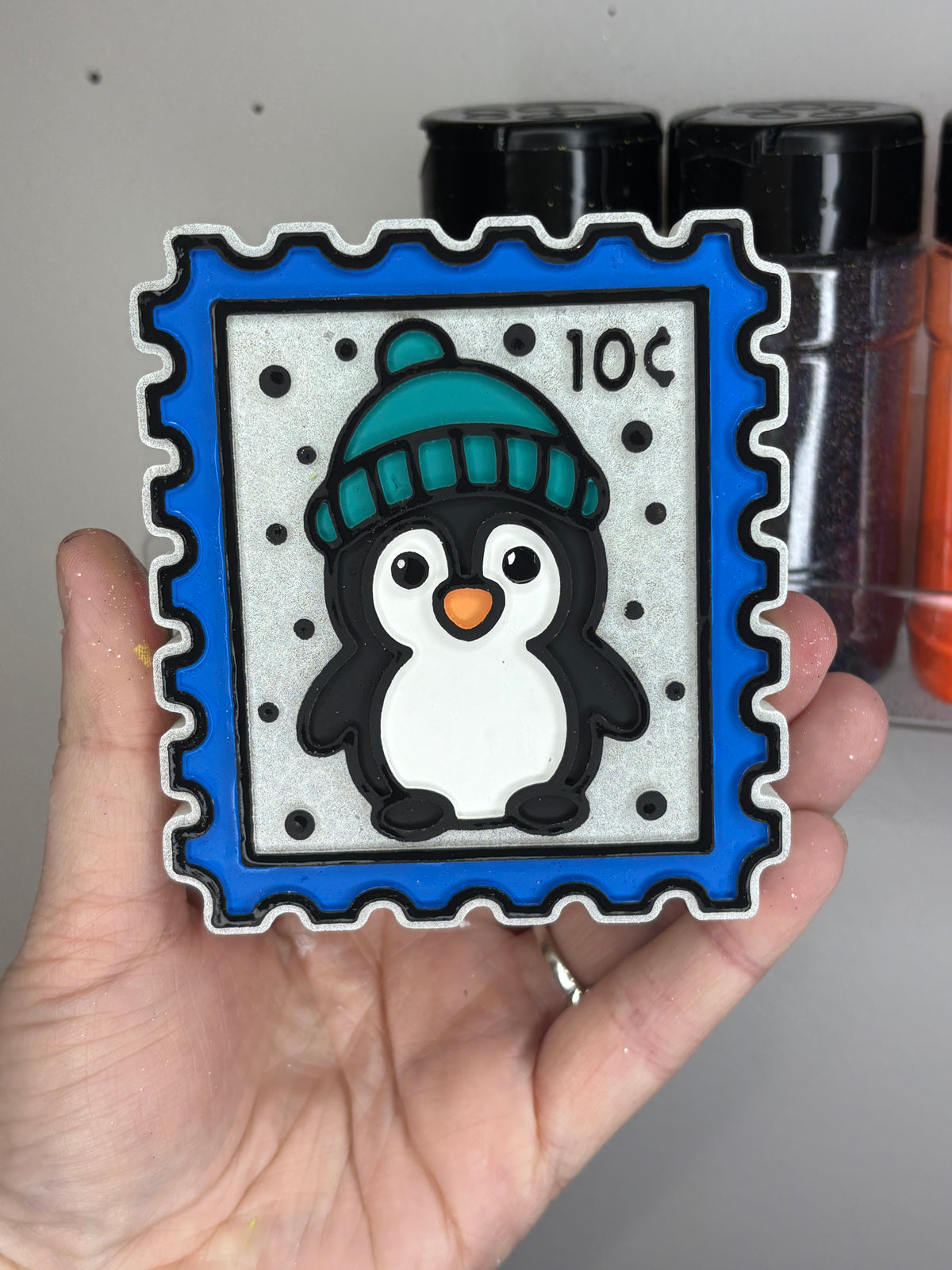 Penguin stamp