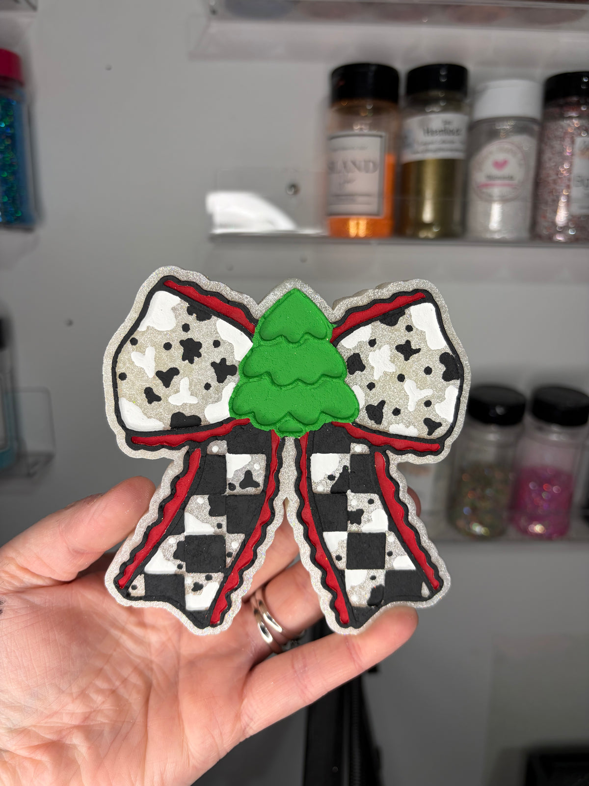 Christmas tree bow