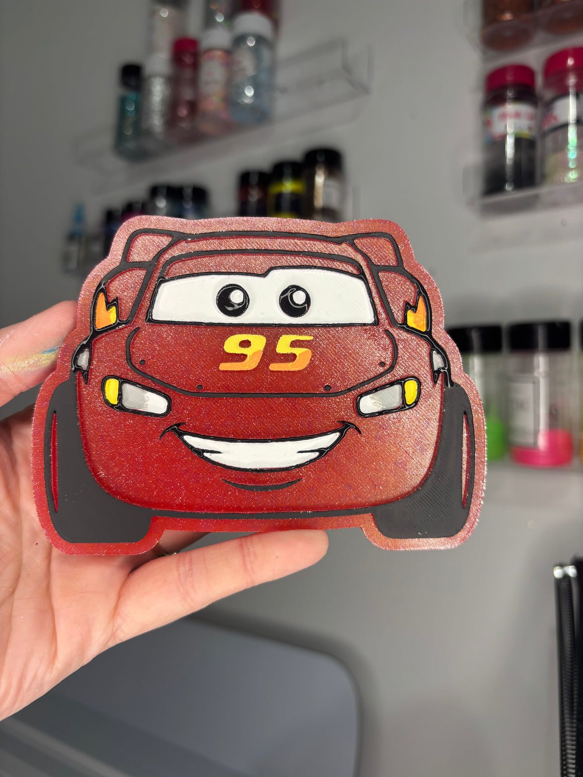 Red car