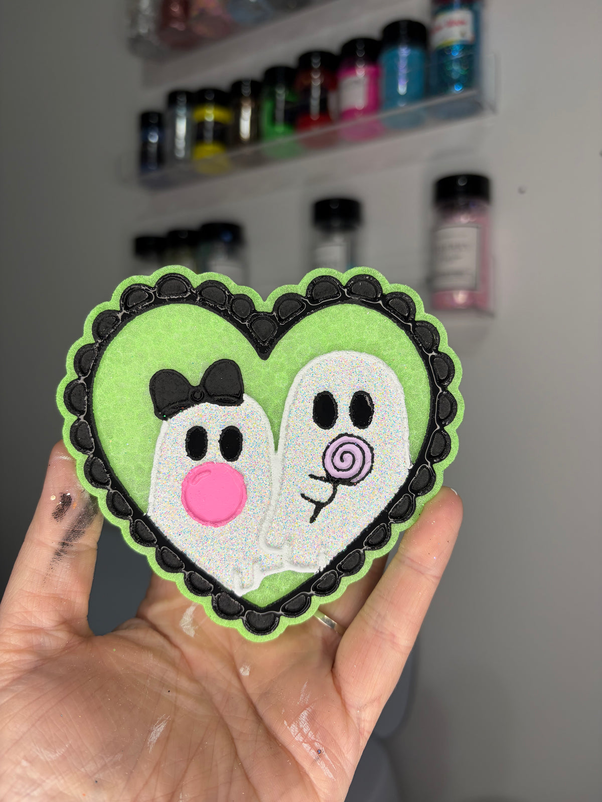 Lollipop ghosts
