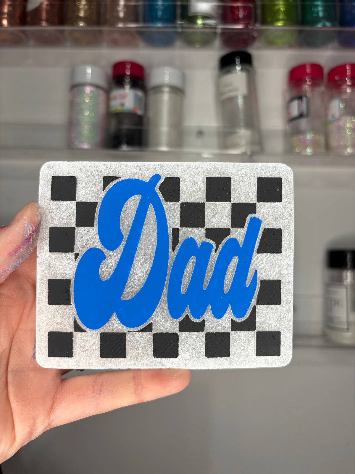 Checkered dad