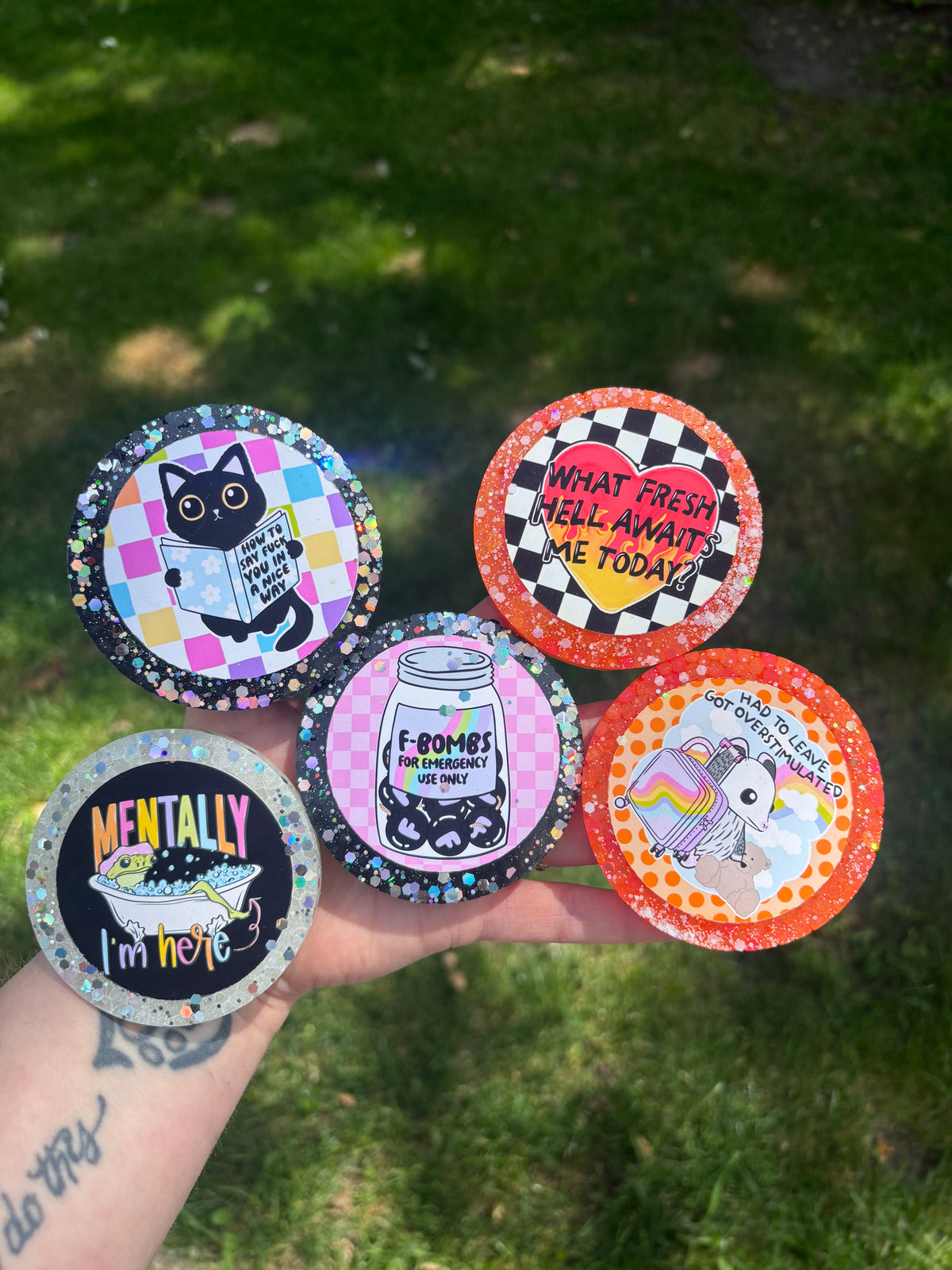 Cardstock rounds