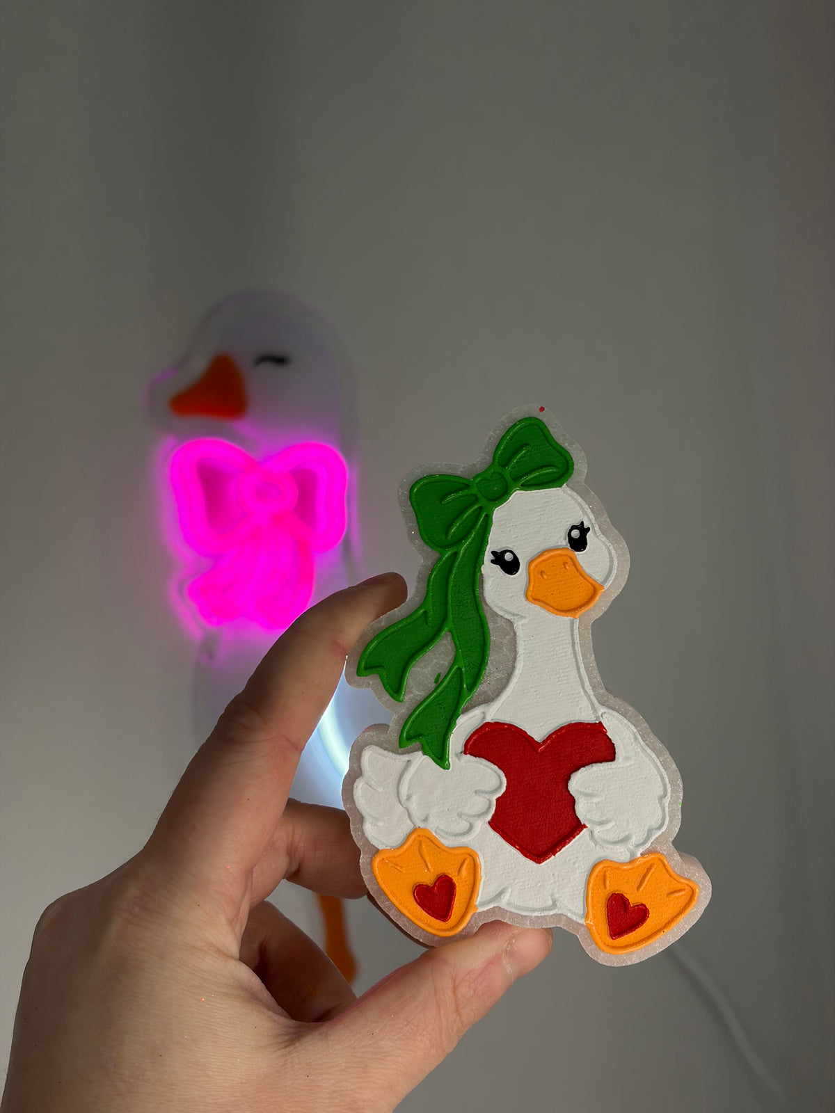 Heart goose