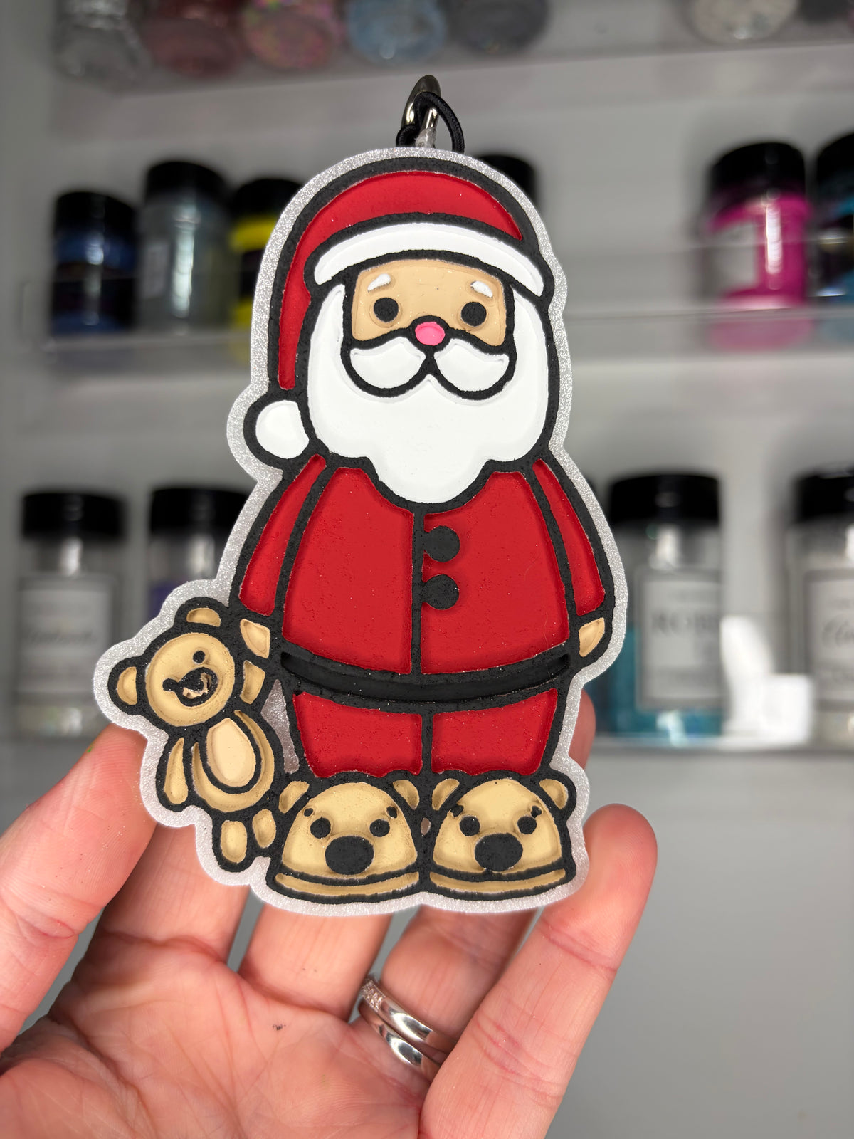 Santa in Jammie’s