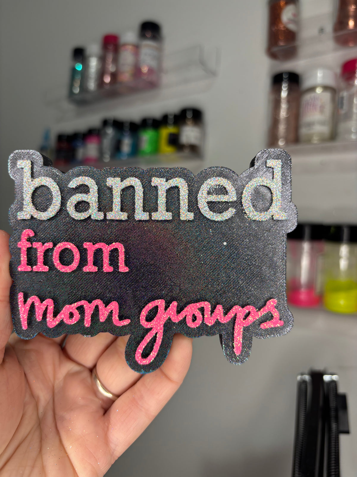 Banned from mom groups