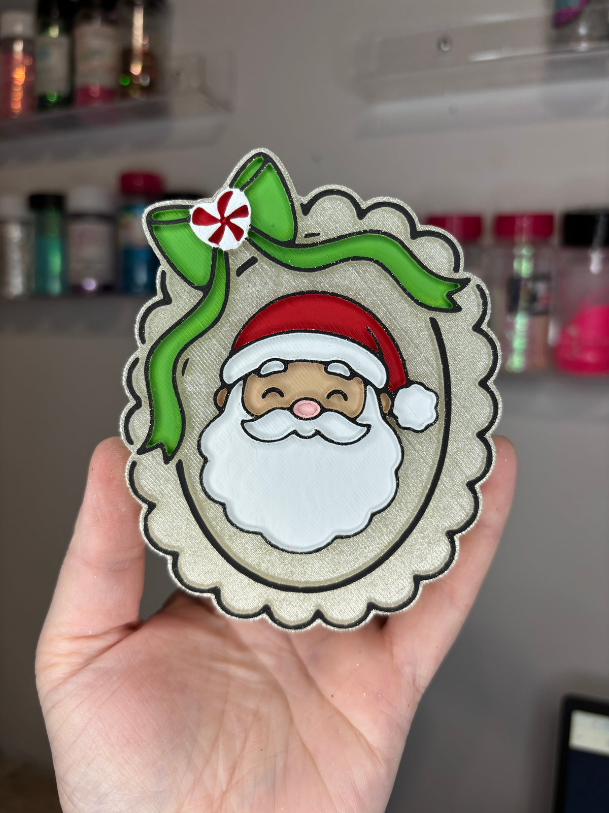 Santa frame