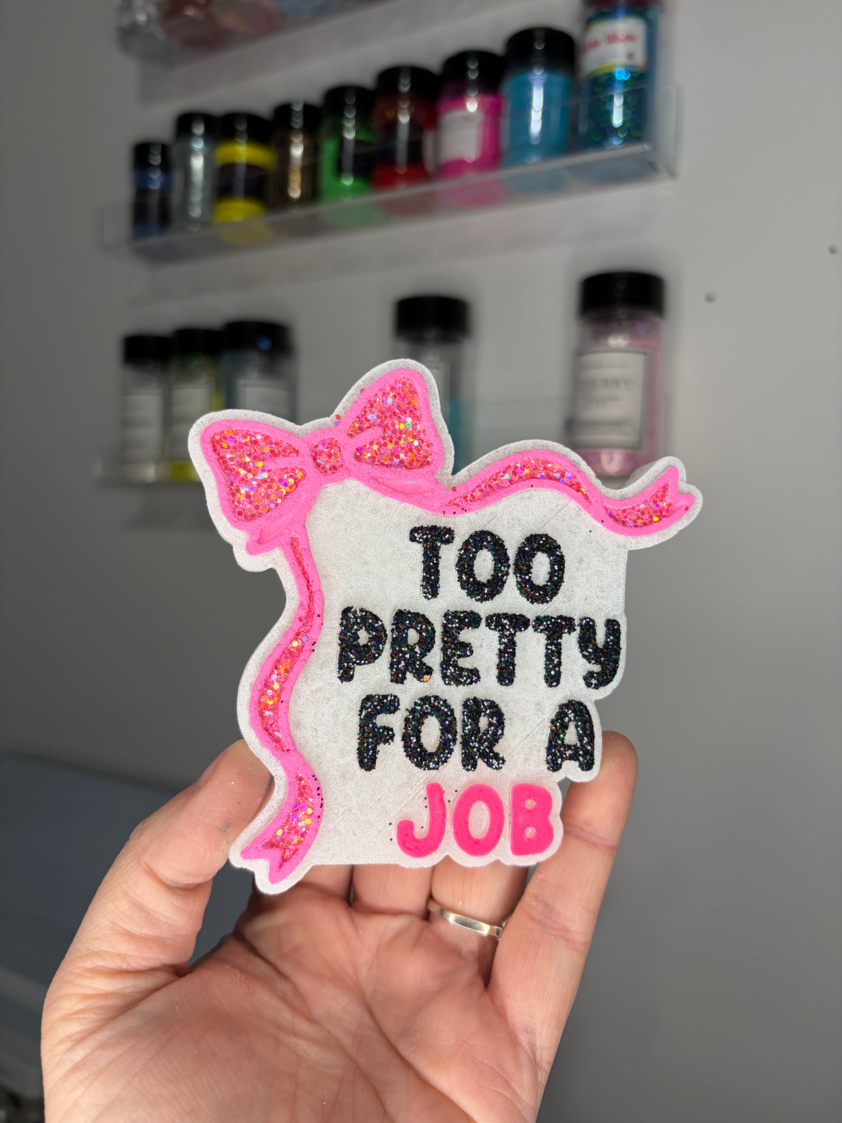 Too pretty for a job