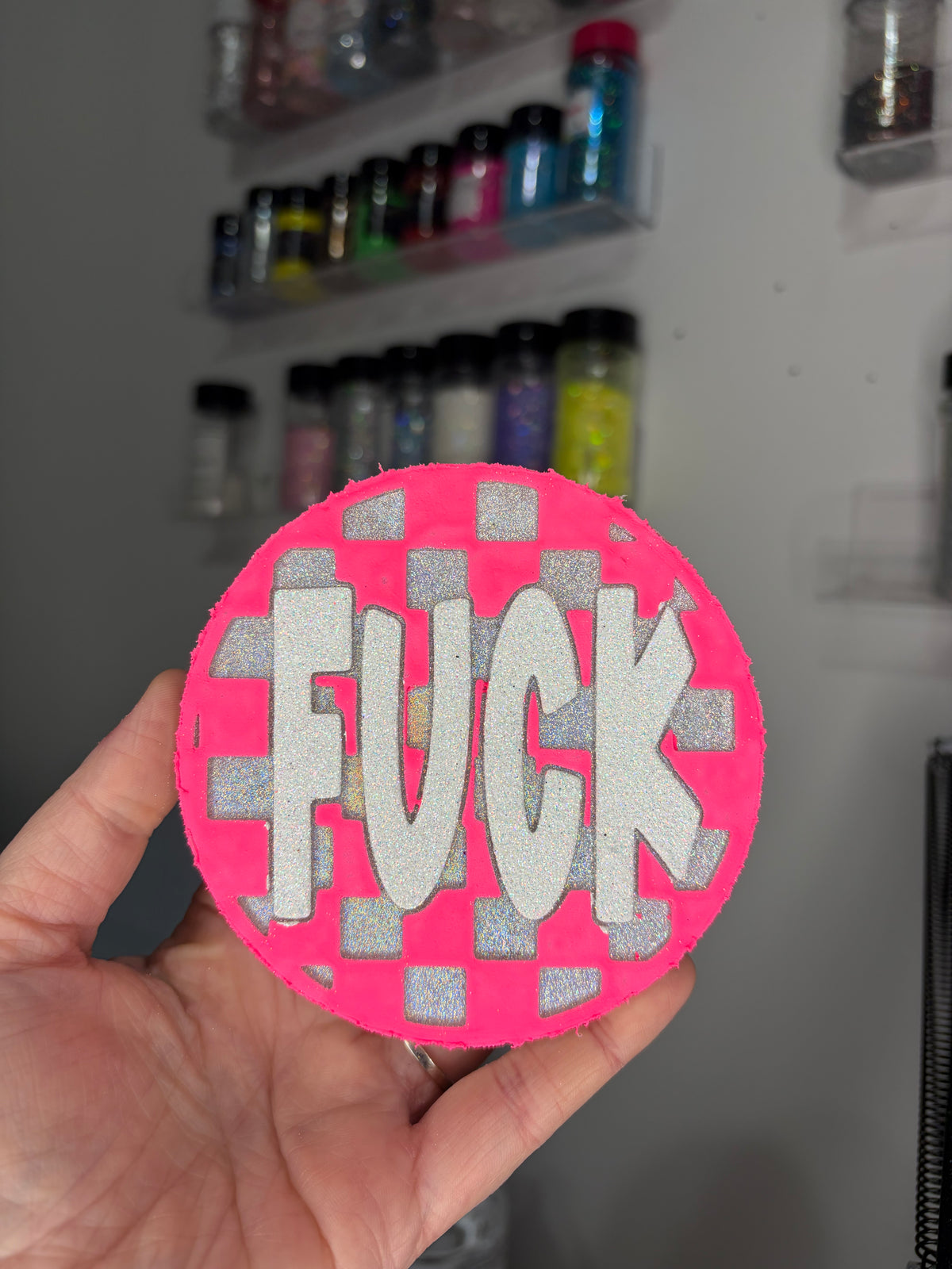 Checkered f word