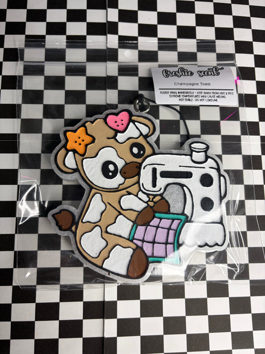 Rts sewing cow cham toast