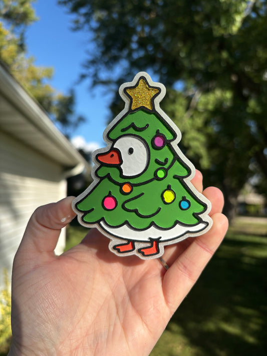 Goose Christmas tree