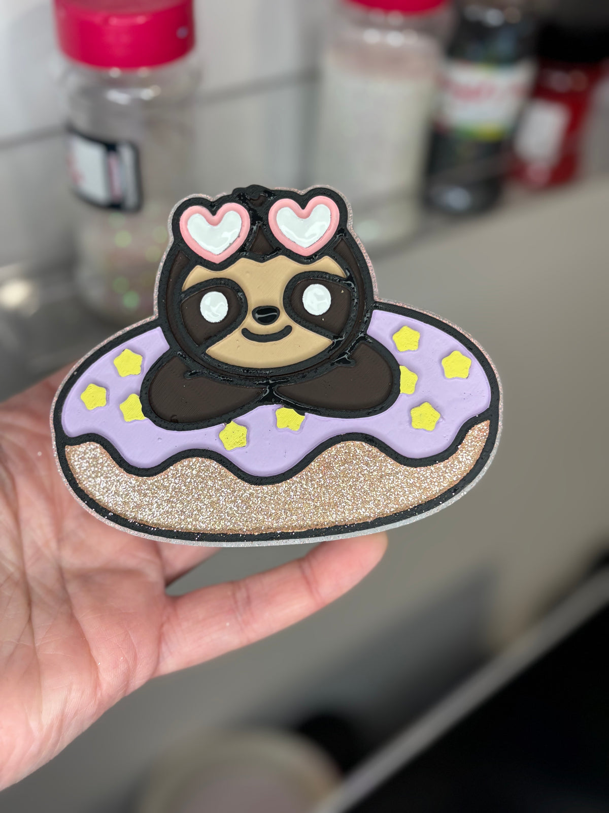 Sloth donut floatie