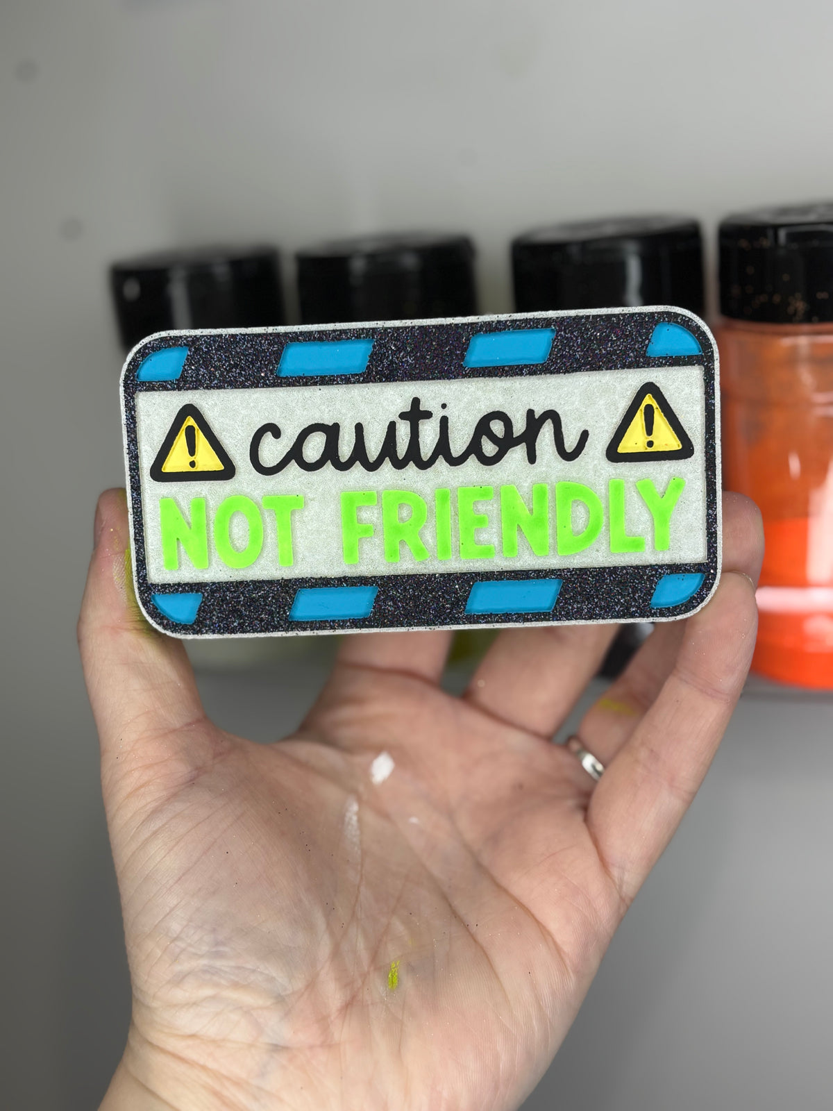 Caution- not friendly