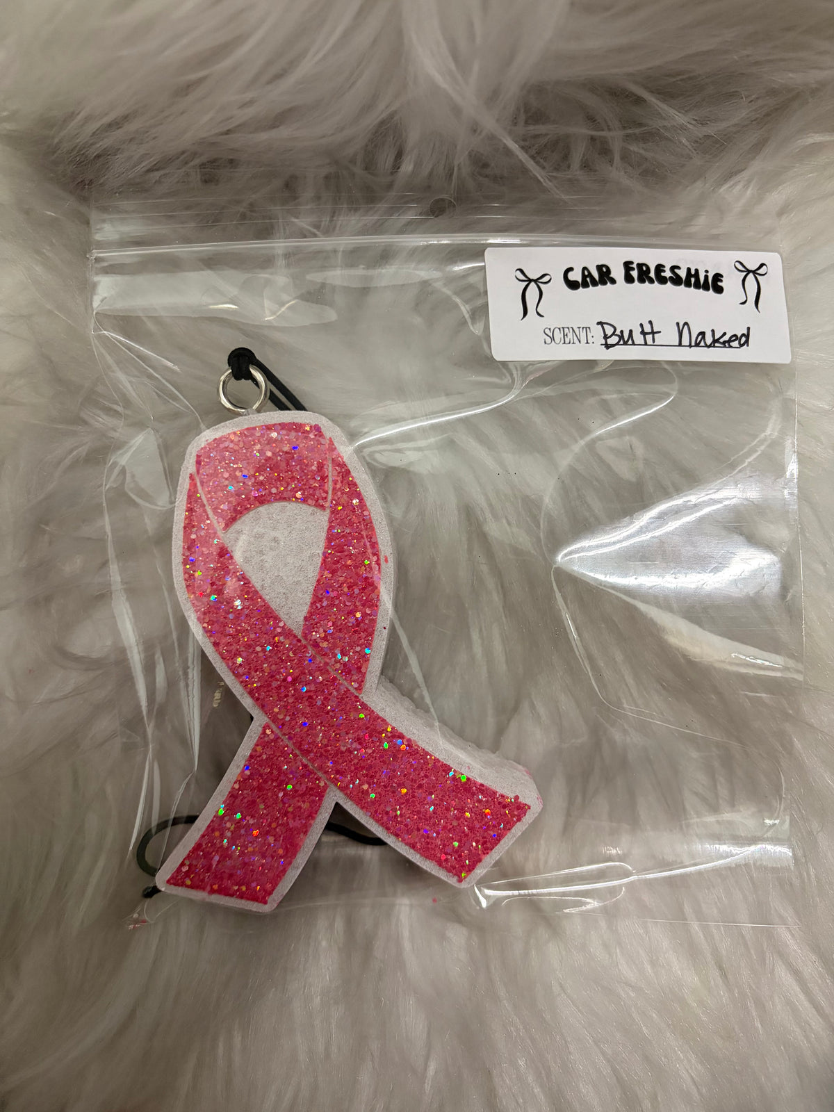 Rts breast cancer bow butt naked