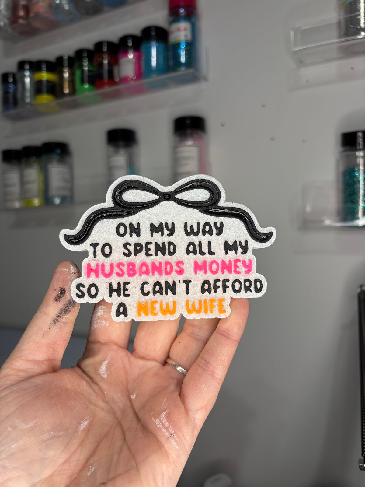 Spend all my husbands money