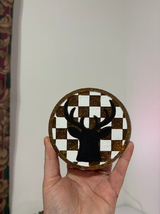 Checkered deer
