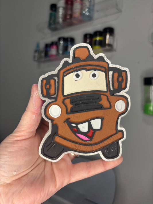 Brown truck