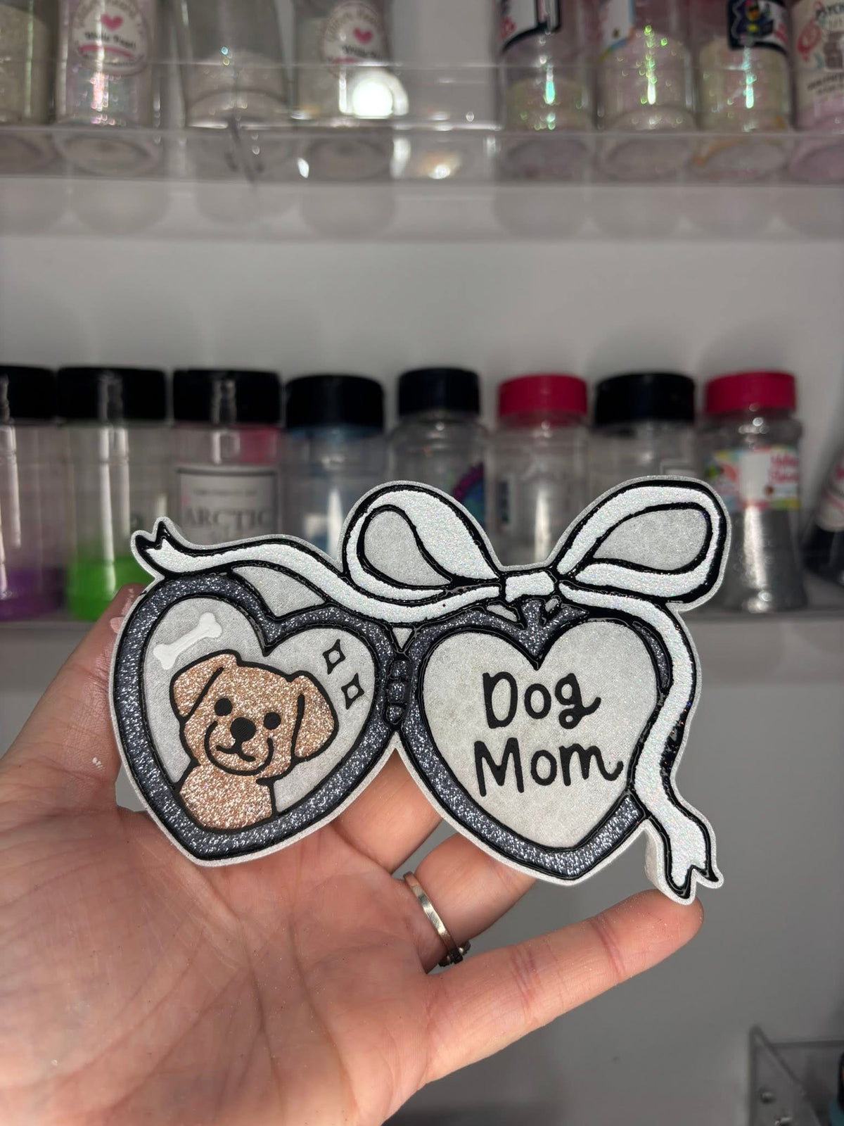 Dog mom locket