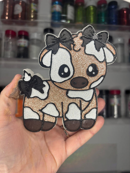 Cute bow cow