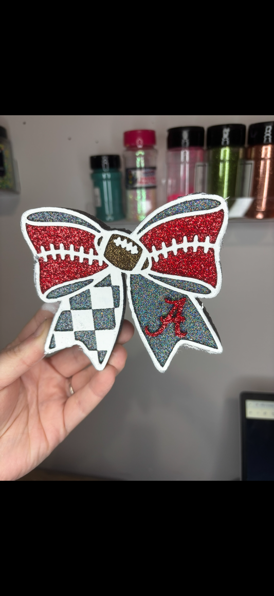 Alabama football bow